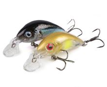 Salmo Wobler Rattlin Hornet Shallow Runner Clear Holo Smelt (2)