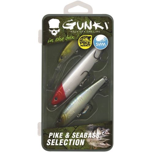 Gunki Sada Woblerov Pike & Seabass Selection 3 ks