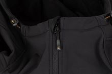 Fox Mikina Collection black/orange shell hoody (6)