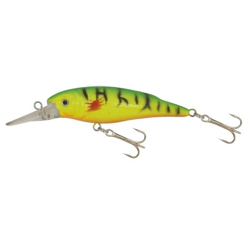 Kamasaki Wobler Shad Zelená-Žltá 8 cm 12 g