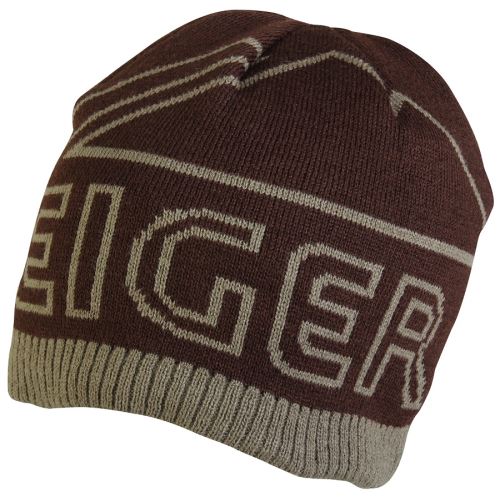 Darček k nákupu nad 160€ - Eiger Čiapka Logo Knitted Hat With Fleece Lining Brown