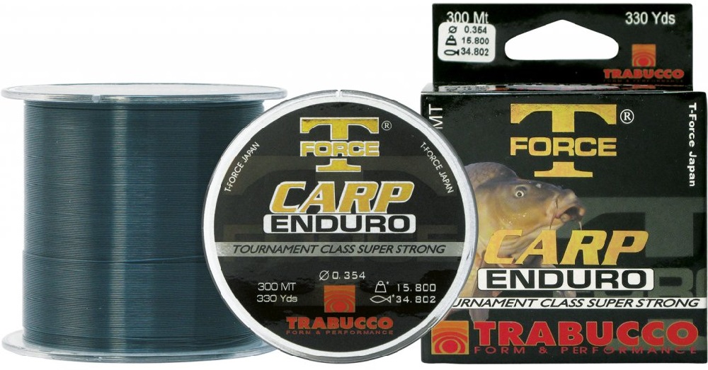 Trabucco vlasec t-force carp enduro 600 m - 0,28 mm 9,8 kg