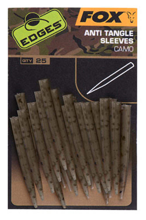E-shop Fox edges prevleky camo anti tangle sleeves - l 25 ks