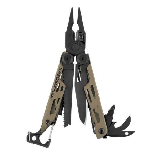 Leatherman Multifunkčné Kliešte Signal Coyote Tan