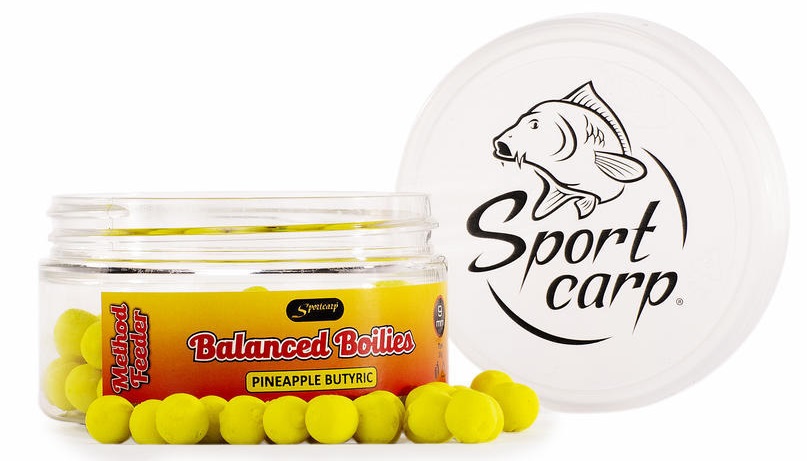 Sportcarp boilie method feeder balanced 75 ml 9 mm- pineapple butyric