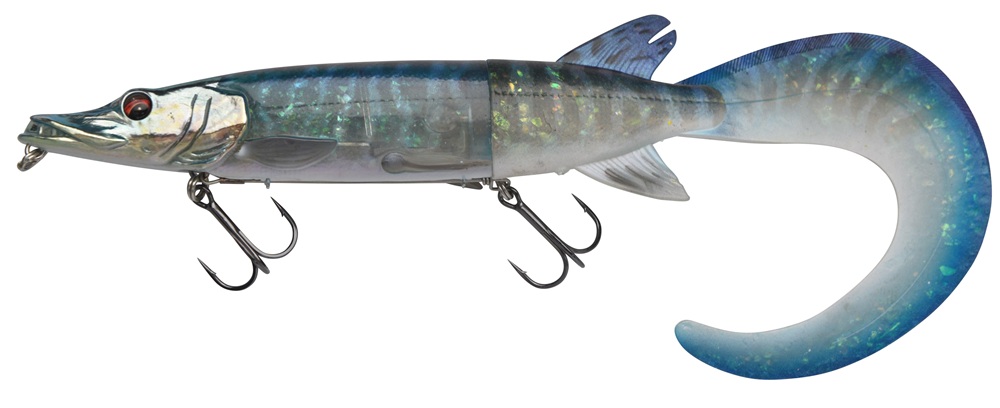 E-shop Savage gear gumová nástraha 3d hybrid pike slow sinking blue pike - 25 cm 100 g