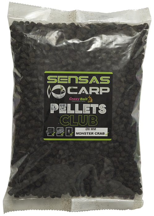 E-shop Sensas pelety club monster crab 800 g - 4 mm