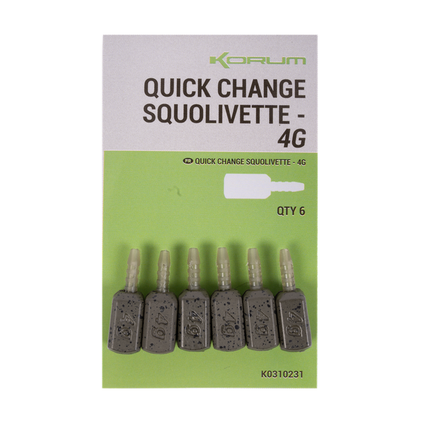 E-shop Korum olovko quick change squolivettes - 4 g