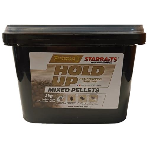 Starbaits Pelety Hold Up Fermented Shrimp Mixed 2 kg