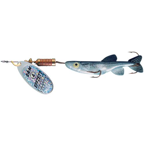 Dam Minnow Spinner Sinking Silver Black