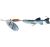 Dam Minnow Spinner Sinking Silver Black