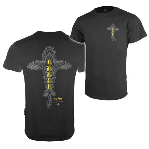 Vass Tričko Carp Rising T-Shirt Black
