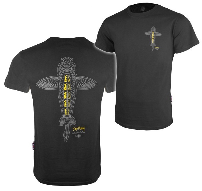 E-shop Vass tričko carp rising t-shirt black - m