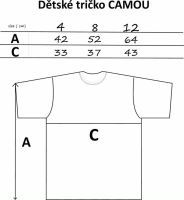 Mikbaits Detské Tričko Camou (2)