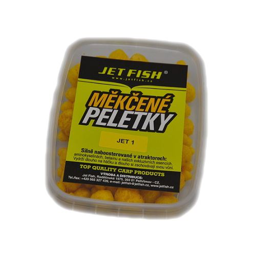 Jet Fish mäkčené peletky 20g