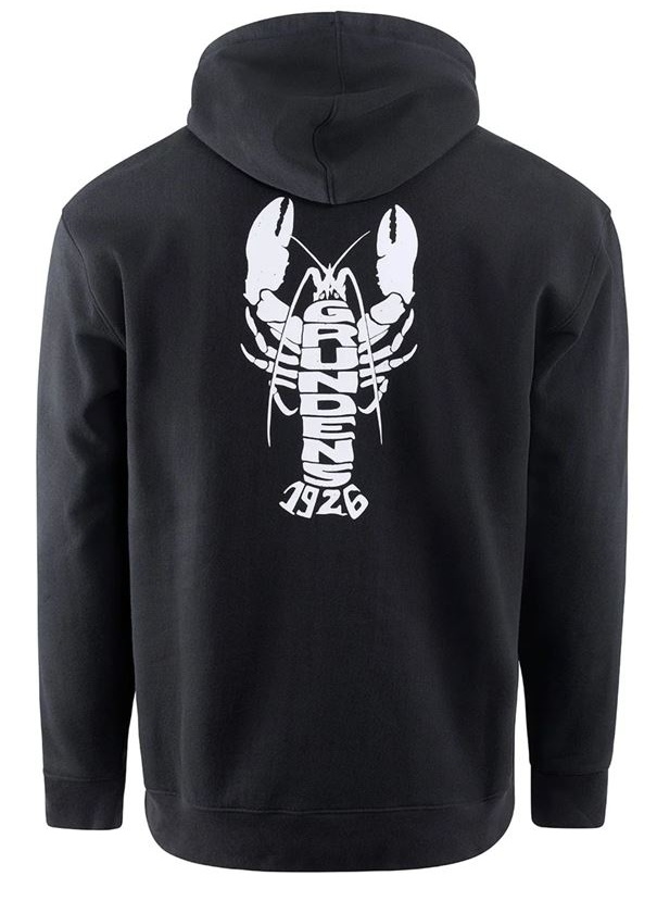 E-shop Grundéns mikina eat your words dwr hd hoodie black lobster graphic - m