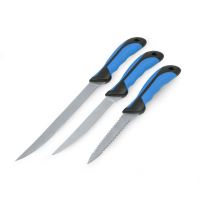 Zebco Sada Filetovacích Nožov + Nožnice Fish Filleting Knife Set (1)