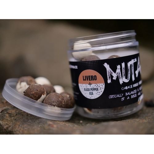 G.B.U. Vyvážené Boilies Mutant Livero Black Pepper Asa