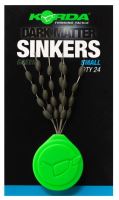 Korda Zarážky Volfrámové Sinkers Burinovo Zelená - Small 24 ks