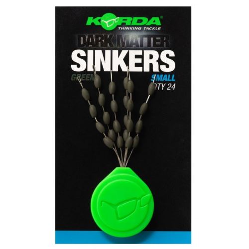 Korda Zarážky Volfrámové Sinkers Burinovo Zelená