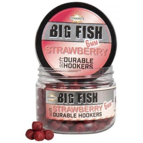 Dynamite Baits Mekčené Pelety Durable Hookers Strawberry 6 mm