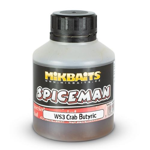 Mikbaits Booster Spiceman WS3 Crab Butyric 250 ml