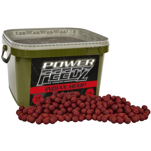 Starbaits Boilie Power Feedz Indian Hemp 1,8 kg