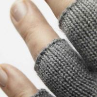 Geoff Anderson Rukavice Bez Prstov Technical Merino Šedé (7)