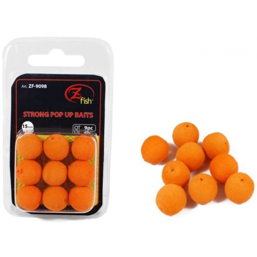 Zfish Penová Nástraha Foam Pop Up Baits 15 mm