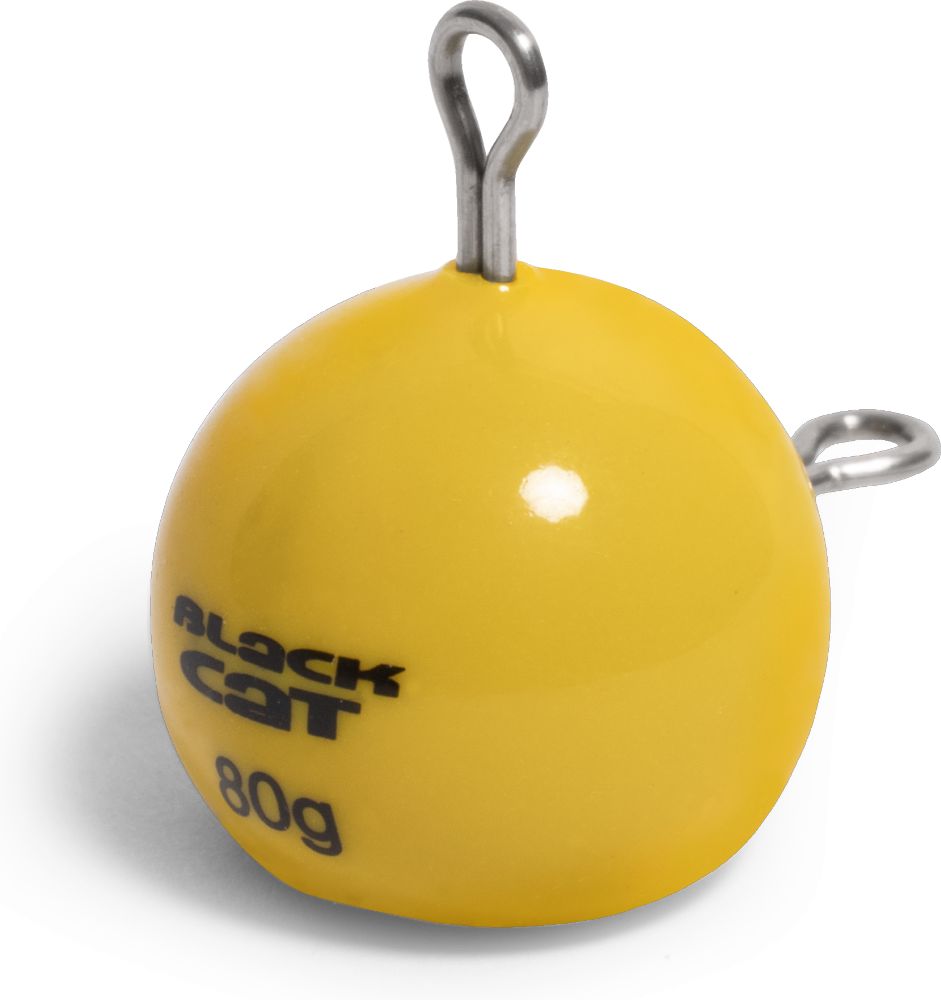 Black cat záťaž cat ball yellow - 80 g