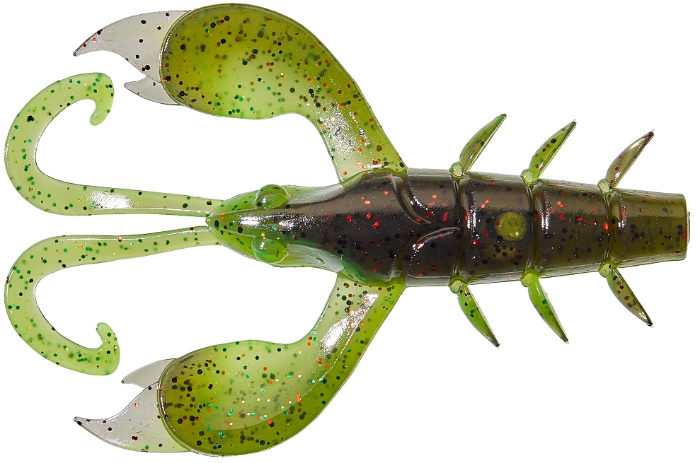 Illex gumová nástraha nymfa magic craw watermelon chartreuse - 8 cm 7,9 g