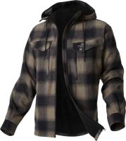 Geoff Anderson Zateplená Bunda Ezmar2+ Zelená S Kapucňou