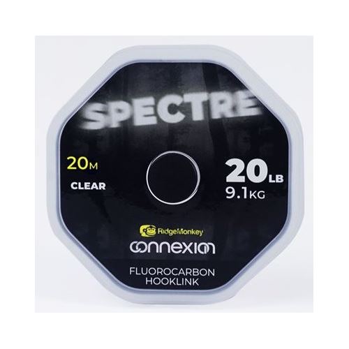 RidgeMonkey Fluorocarbon Connexion Spectre Fluorocarbon Hooklink 20 m