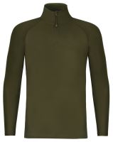 Korda Tričko Kool UPF Zip Jersey Dark Olive - XXL