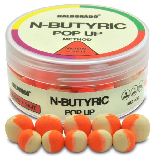 Haldorádó Pop-Up N-Butyric Method 30 g 9+11 mm Kyselina Maslová