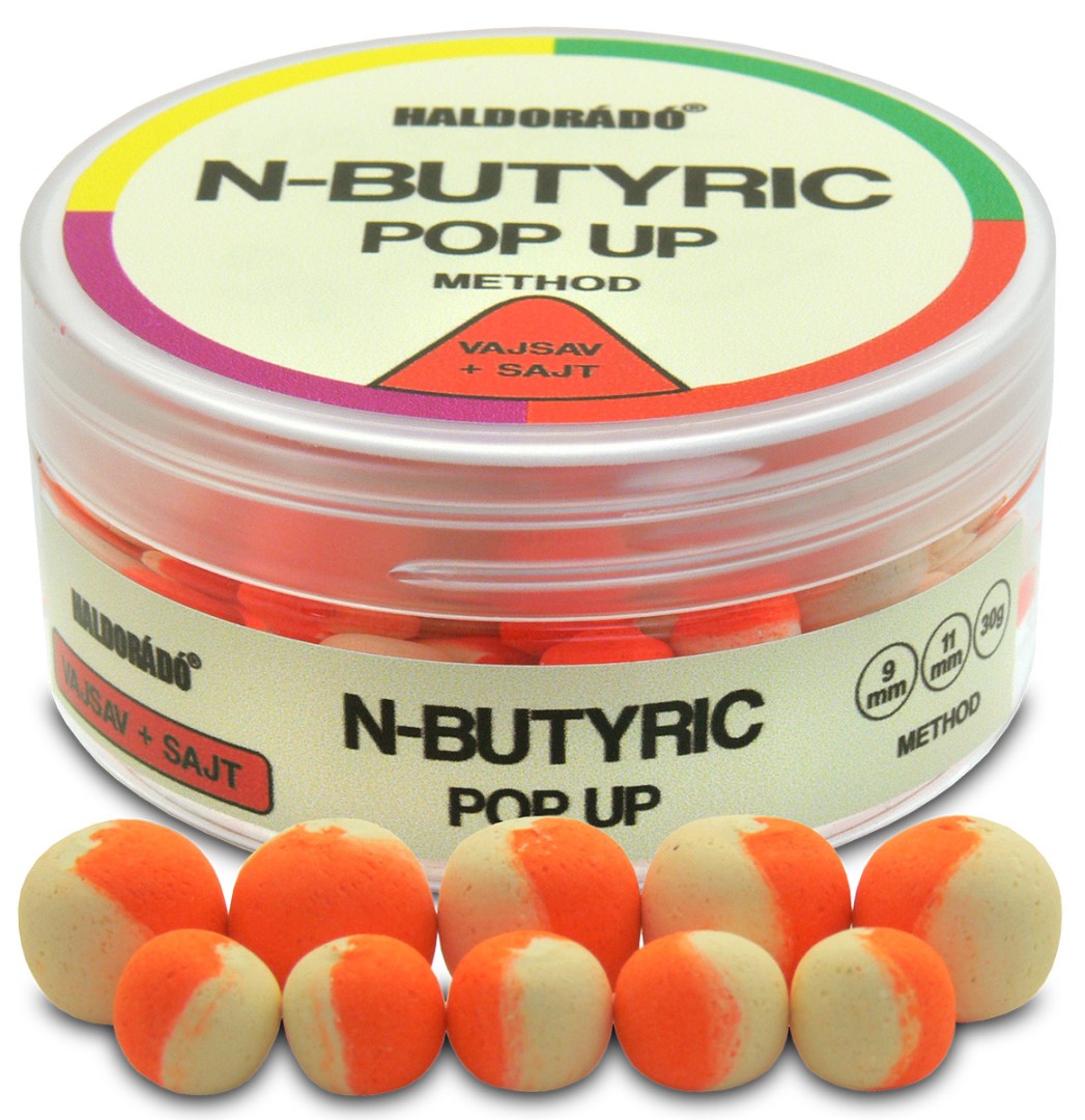 Haldorádó pop-up n-butyric method 30 g 9+11 mm kyselina maslová - syr