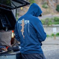 Grundéns Mikina Riser Hoodie Dark Navy (2)