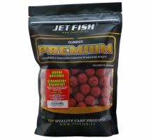 Jet Fish Boilie Premium Clasicc 700 g 20 mm-jahoda brusinka