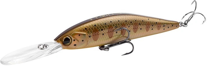 Shimano wobler lure yasei trigger twitch sp brown trout - 6 cm 4 g