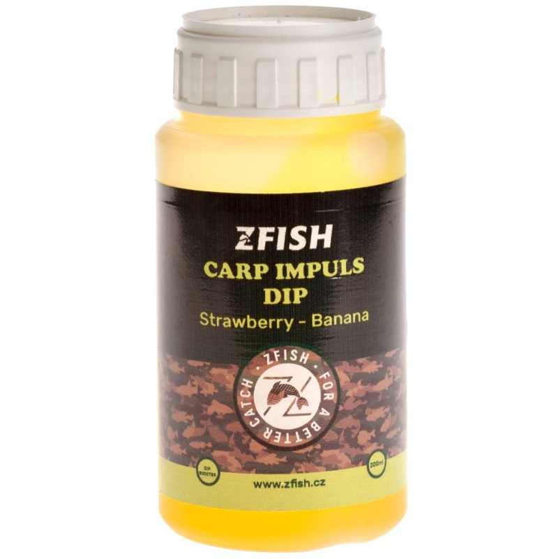 Zfish dip carp impuls 200 ml - strawberry banana