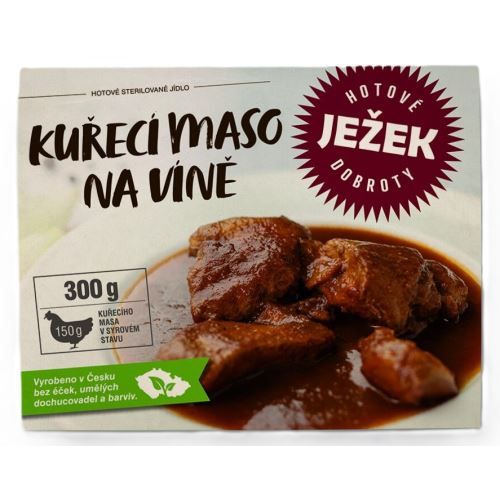 Ježkovy Krabičky Kuracie Mäso Na Víne 300 g