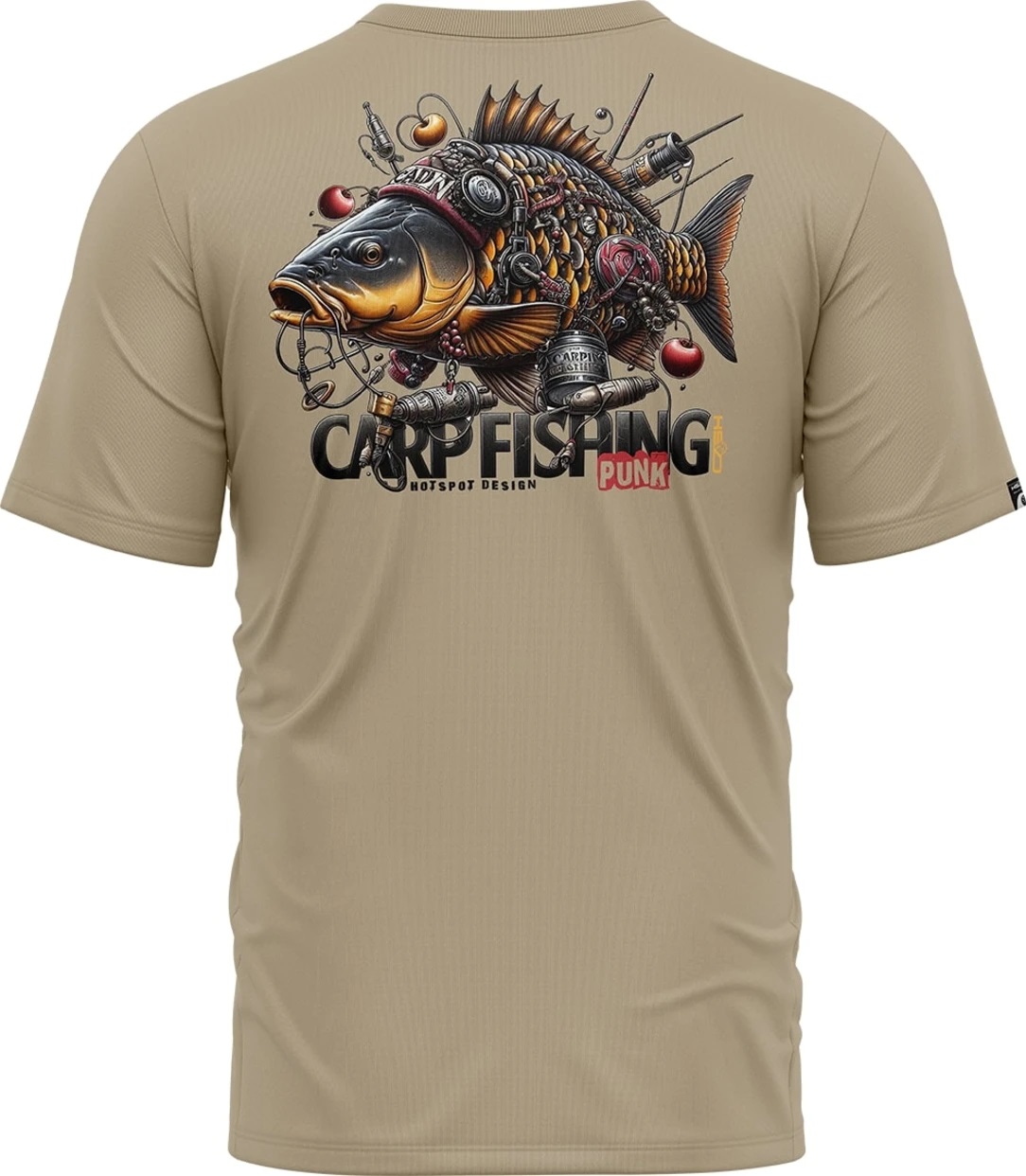 Hotspot design tričko carpfishing punk - veľkosť l