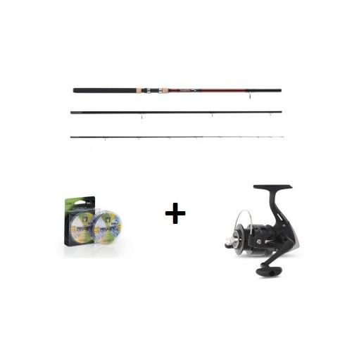 Saenger Prút Sensitec Feeder 3,9 m 120 g + navijak zadarmo + vlasec zadarmo