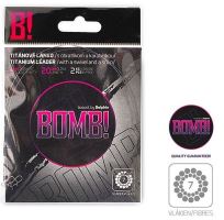 Delphin Lanko Titanové 1x7 Bomb S Obratlíkom A Karabinou 2 ks (1)