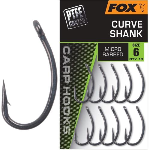 Fox Háčiky Curve Shank 10 ks