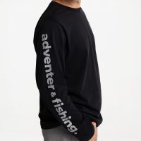 Adventer & Fishing Tričko Dlhý Rukáv Black (4)