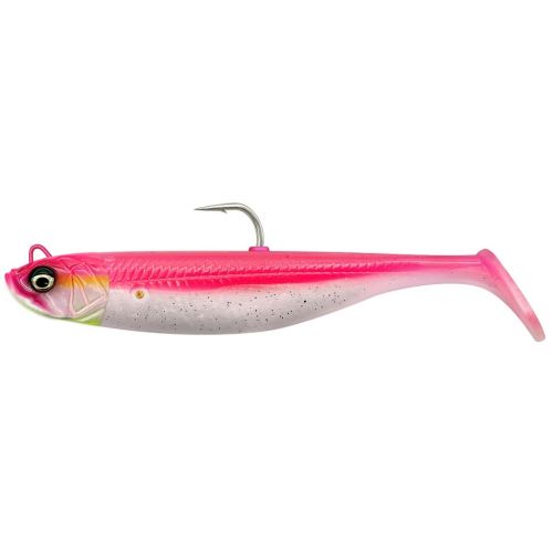 Savage Gear Gumová Nástraha Minnow Sinking Pink Pearl Silver