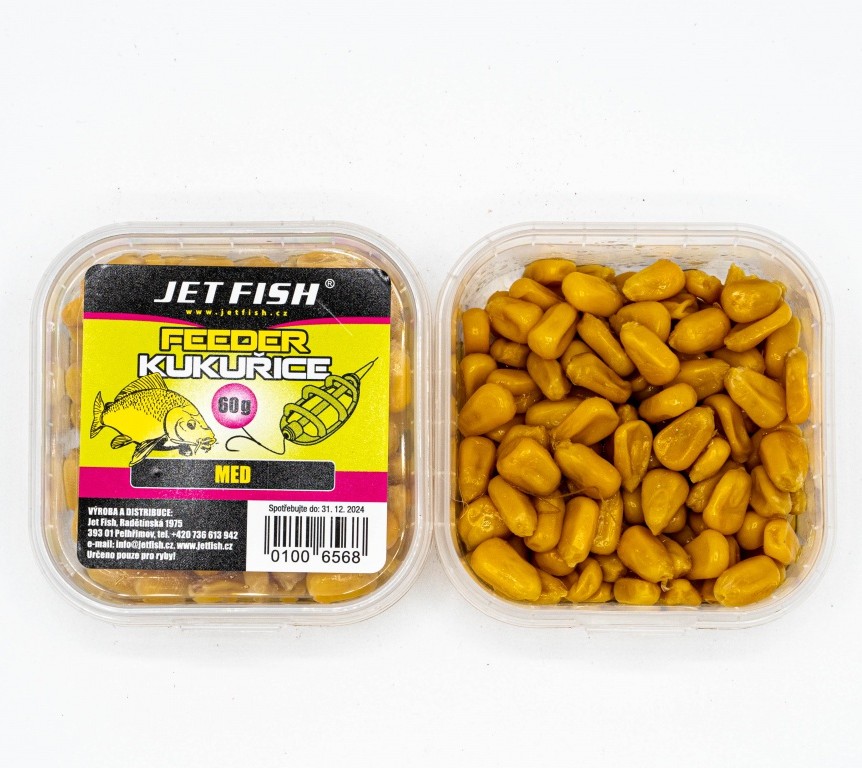 Jet fish kukurica feeder 60 g - med