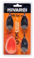 Mivardi Sada Rýchlovýmenných Method Kŕmitok QMR Flat L 30 g + 40 g + 50 g + Formička (9)