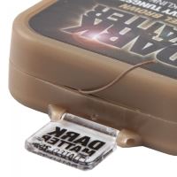 Korda Náväzcová Šnúrka Dark Matter Tungsten Coated Braid Gravel Brown 10 m (1)